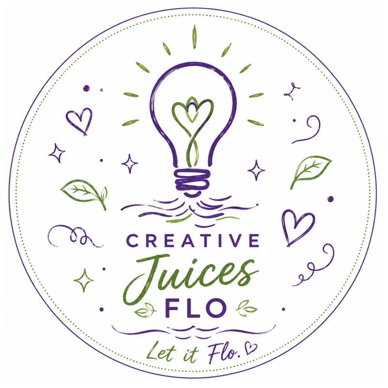 Creative Juices Flo lightbulb logo